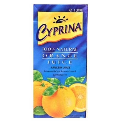 Cyprn Juice nat ora 100% 1l/12 (5290074000494)